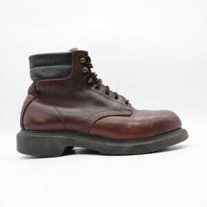 Red Wings Steel Toe Work Boots Men's Size 6 E Brown Leather 2245
